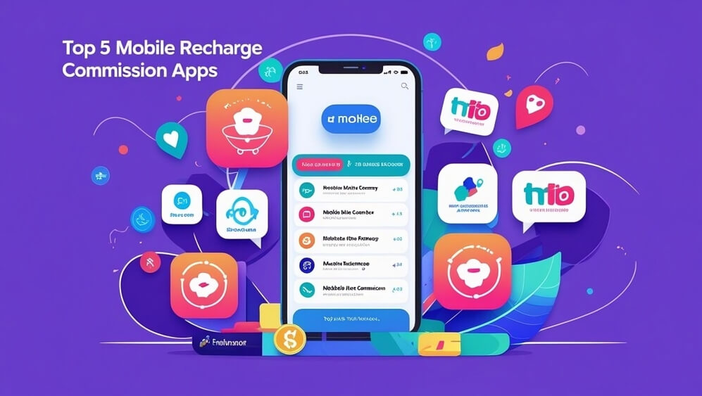 Top 5 Mobile Recharge Commission Apps to Earn in 2025