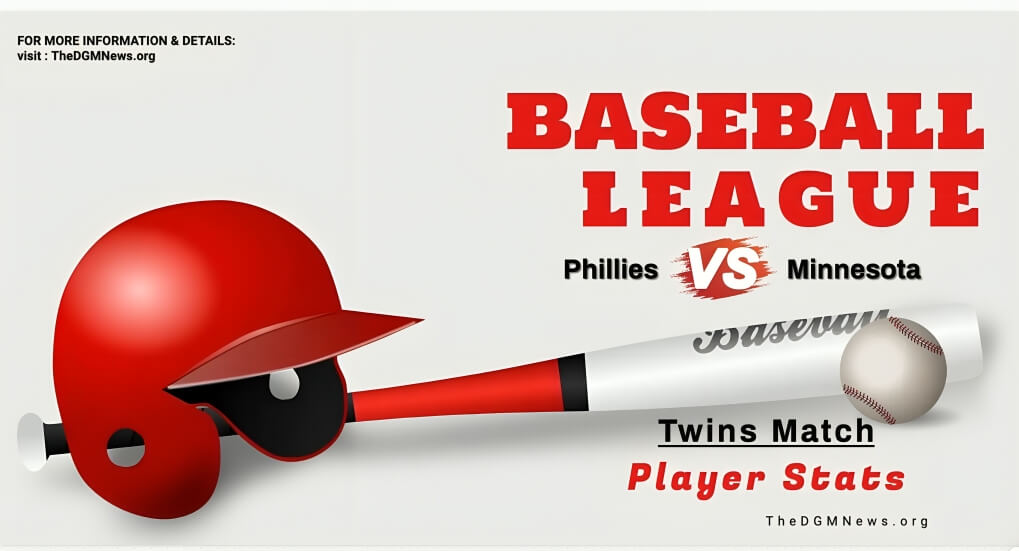 Phillies vs Minnesota Twins Match Player Stats